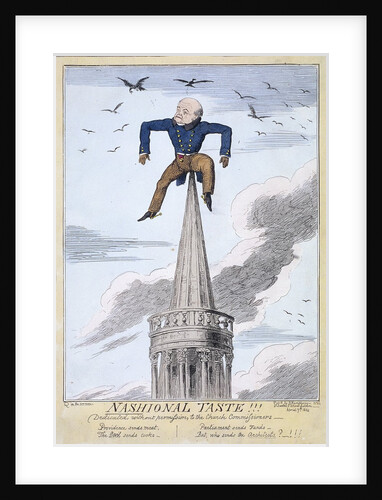 Nashional Taste by George Cruikshank