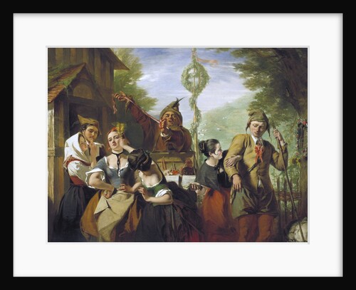 Scene from "The Winter's Tale" by Augustus Leopold Egg