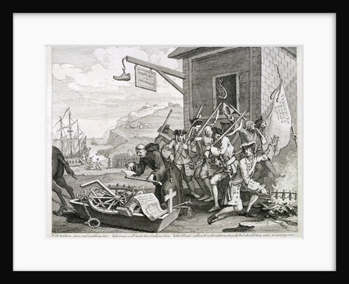 The Invasion: France by William Hogarth