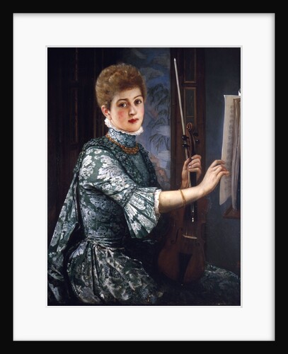 The Violinist by George Adolphus Storey