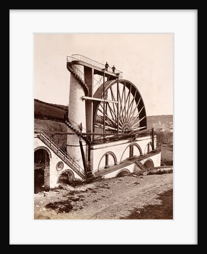 Laxey Wheel (1854) Isle of Man. World's Largest Working Waterwhe by Anonymous