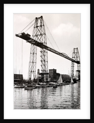 Marseille Transporter Bridge or Pont Transbordeur (c1940) by Anonymous