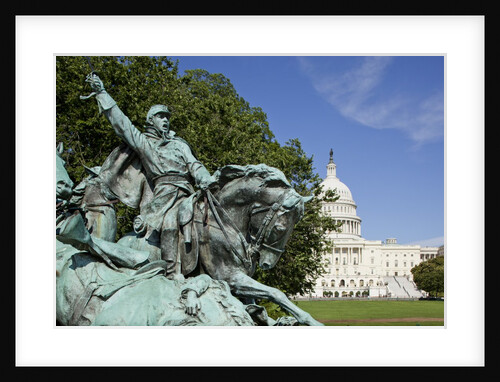 Cavalry group on the Ulysses S. Grant Memorial in Washington, DC by Anonymous