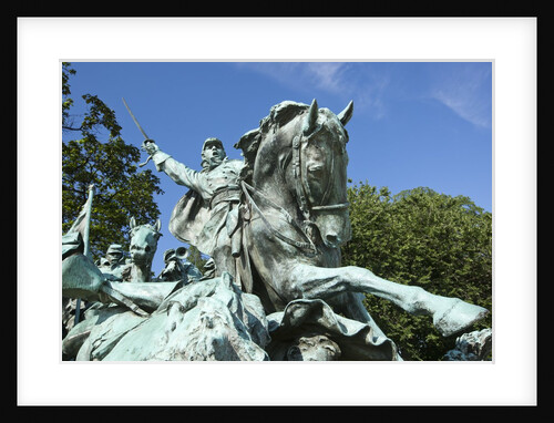 Cavalry group on the Ulysses S. Grant Memorial in Washington, DC by Anonymous