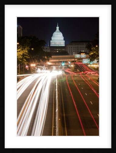 New York Avenue and U. S. Capitol Building by Anonymous