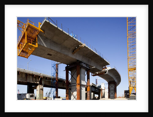 Bridge Construction, Perth Amboy, New Jersey by Anonymous