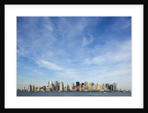 Manhattan skyline from New Jersey by Anonymous