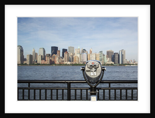 Manhattan skyline from New Jersey by Anonymous
