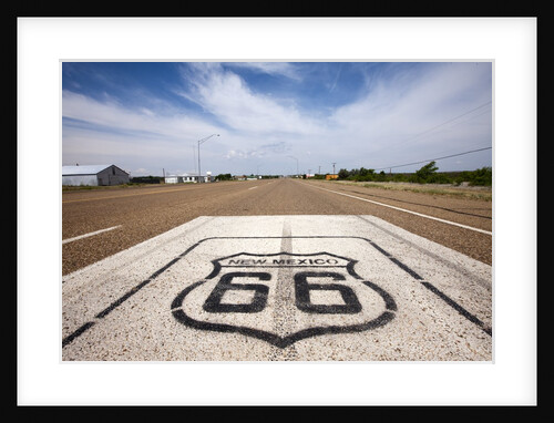 Route 66 at Tucumcari in New Mexico by Anonymous