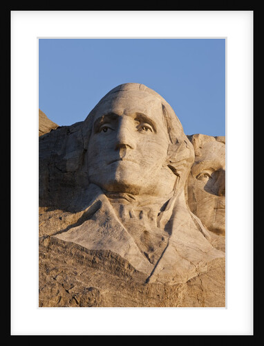George Washington on Mount Rushmore Memorial by Gutzon Borglum