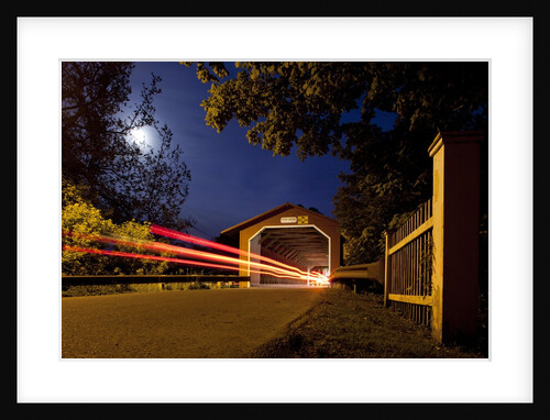 Covered Bridge, Bennington, Vermont by Anonymous