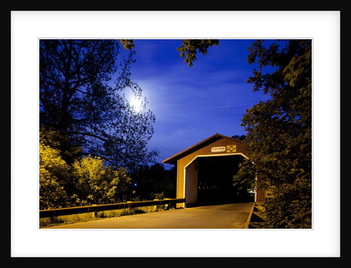 Covered Bridge, Bennington, Vermont by Anonymous