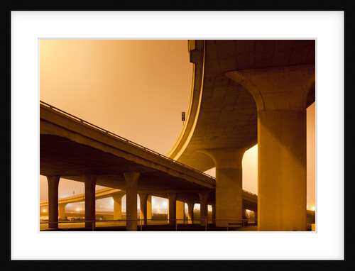 Highway overpass by Anonymous