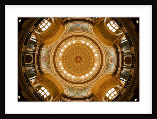 Dome in the Wisconsin State Capitol by Anonymous