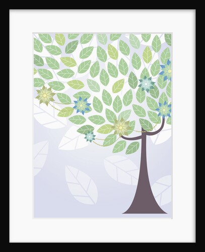 Tree backdrop by Anonymous