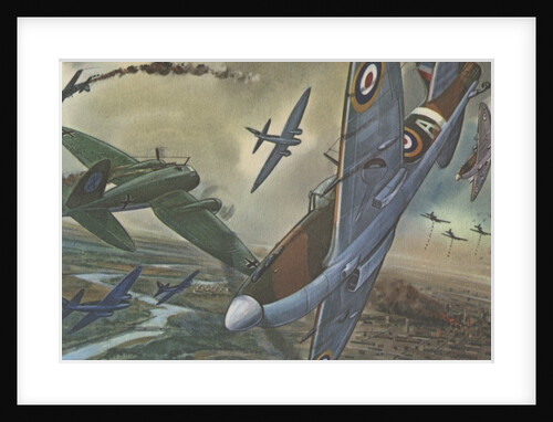 British combat aircraft during World War II by Anonymous