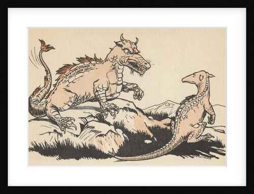 Two dragons by Anonymous