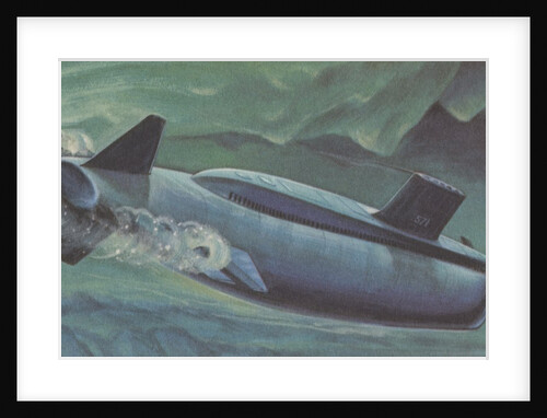 Nautilus atomic submarine by Anonymous