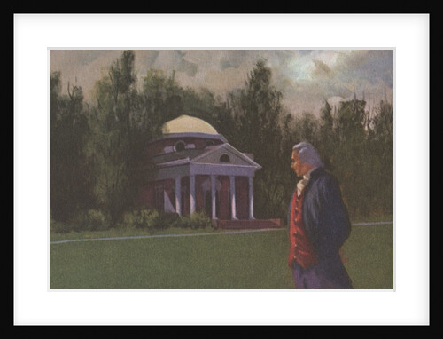 Thomas Jefferson at Monticello by Anonymous