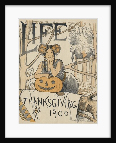 Thanksgiving 1900 cover of Life magazine by Anonymous