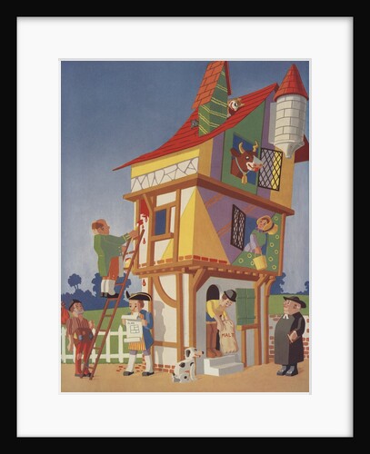 Nursery rhyme illustration by Anonymous