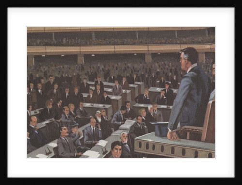 Opening of League of Nations in 1920 by Anonymous