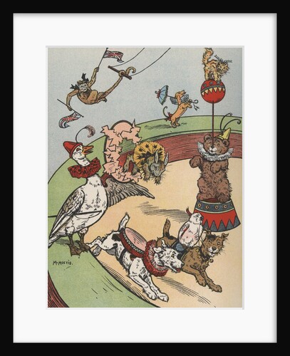 Circus animals by Anonymous