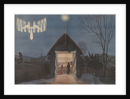 Nativity scene by Andre Edouard Marty