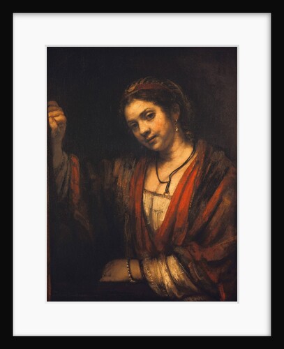 Portrait of Hendrickje Stoffels by Rembrandt Harmensz van Rijn