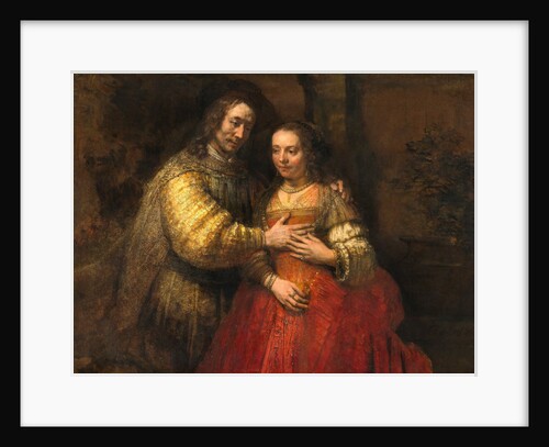 Portrait of a Couple as Figures from the Old Testament, known as 'The Jewish Bride' by Rembrandt van Rijn