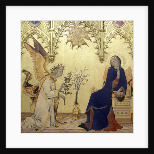 The Annunciation by Simone Martini