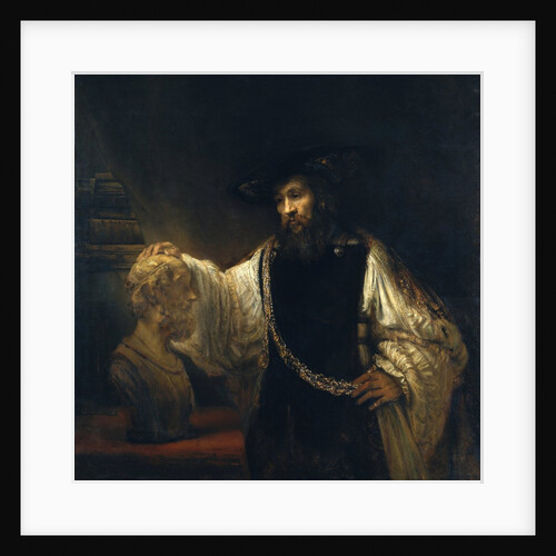 Aristotle with a Bust of Homer by Rembrandt Harmensz van Rijn