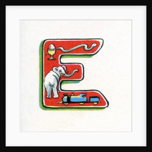 Letter E by Anonymous