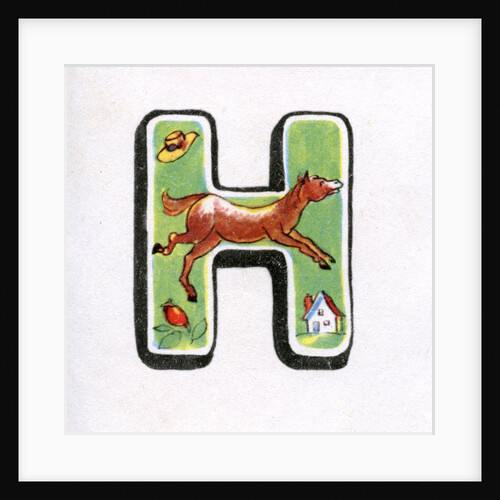 Letter H by Anonymous
