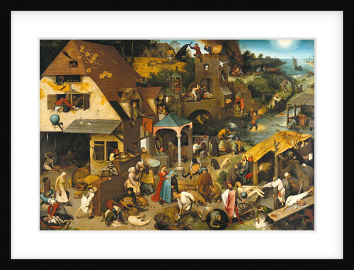 The Dutch Proverbs by Pieter Brueghel the Elder