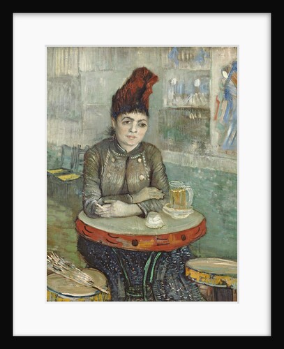 In the Cafe: Agostina Segatori in Le Tambourin by Vincent Van Gogh