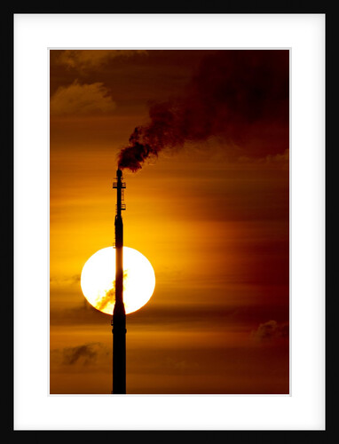Oil Refinery Gas Flare, Aruba by Anonymous