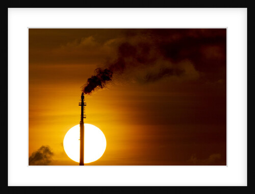 Oil Refinery Gas Flare, Aruba by Anonymous