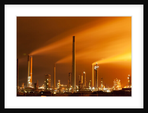 Oil Refinery at Curacao by Anonymous