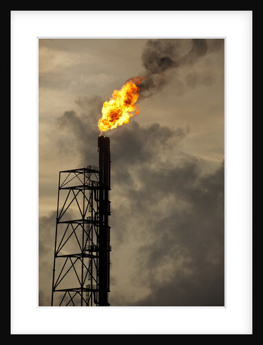 Oil Refinery at Curacao by Anonymous