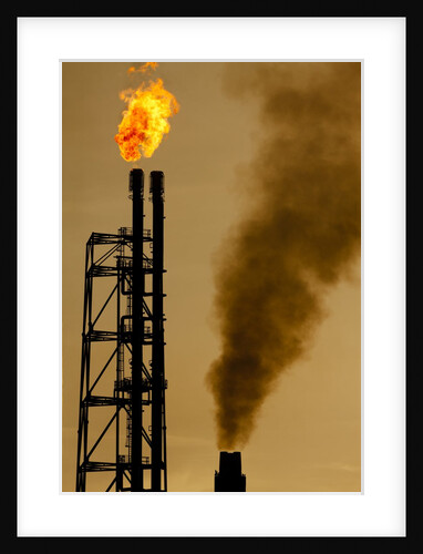 Oil Refinery at Curacao by Anonymous