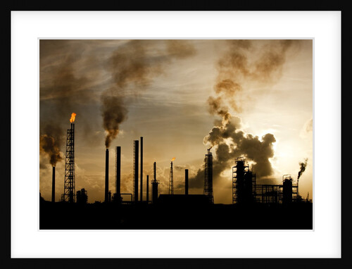 Oil Refinery at Curacao by Anonymous