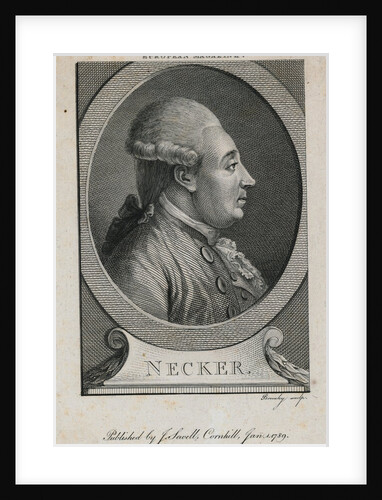 Portrait of Jacques Necker by Anonymous