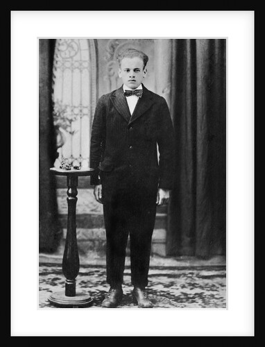 Formal portrait of teenager, ca. 1915 by Anonymous