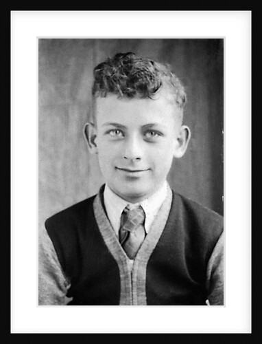 School boy class portrait, ca. 1934 by Anonymous