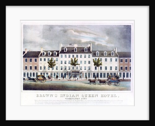 Brown's Indian Queen Hotel by Anonymous