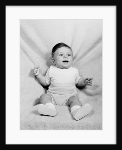 Baby boy portrait, ca. 1952 by Anonymous