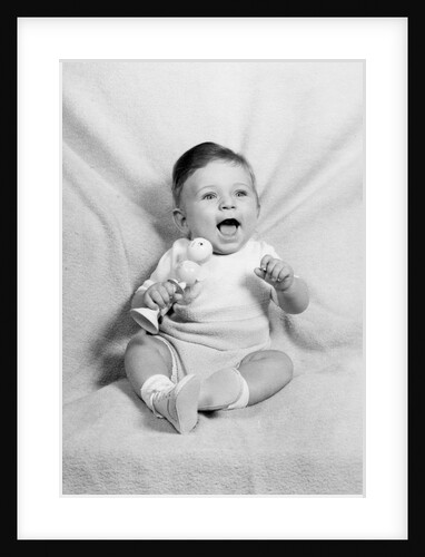 Baby boy portrait, ca. 1952 by Anonymous