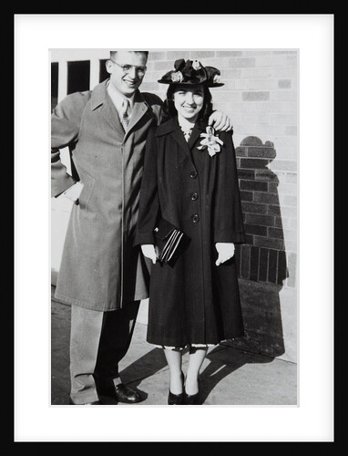 Young couple, ca. 1947 by Anonymous