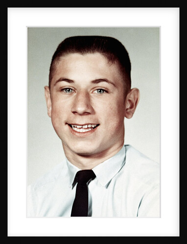 School portrait of 14 year old boy, ca. 1966 by Anonymous